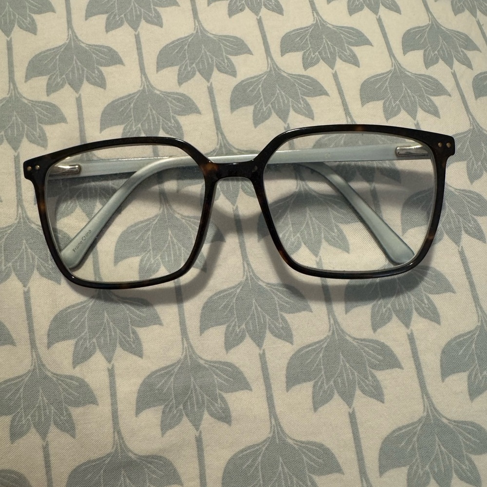 Via Spiga Tortoiseshell Square Glasses